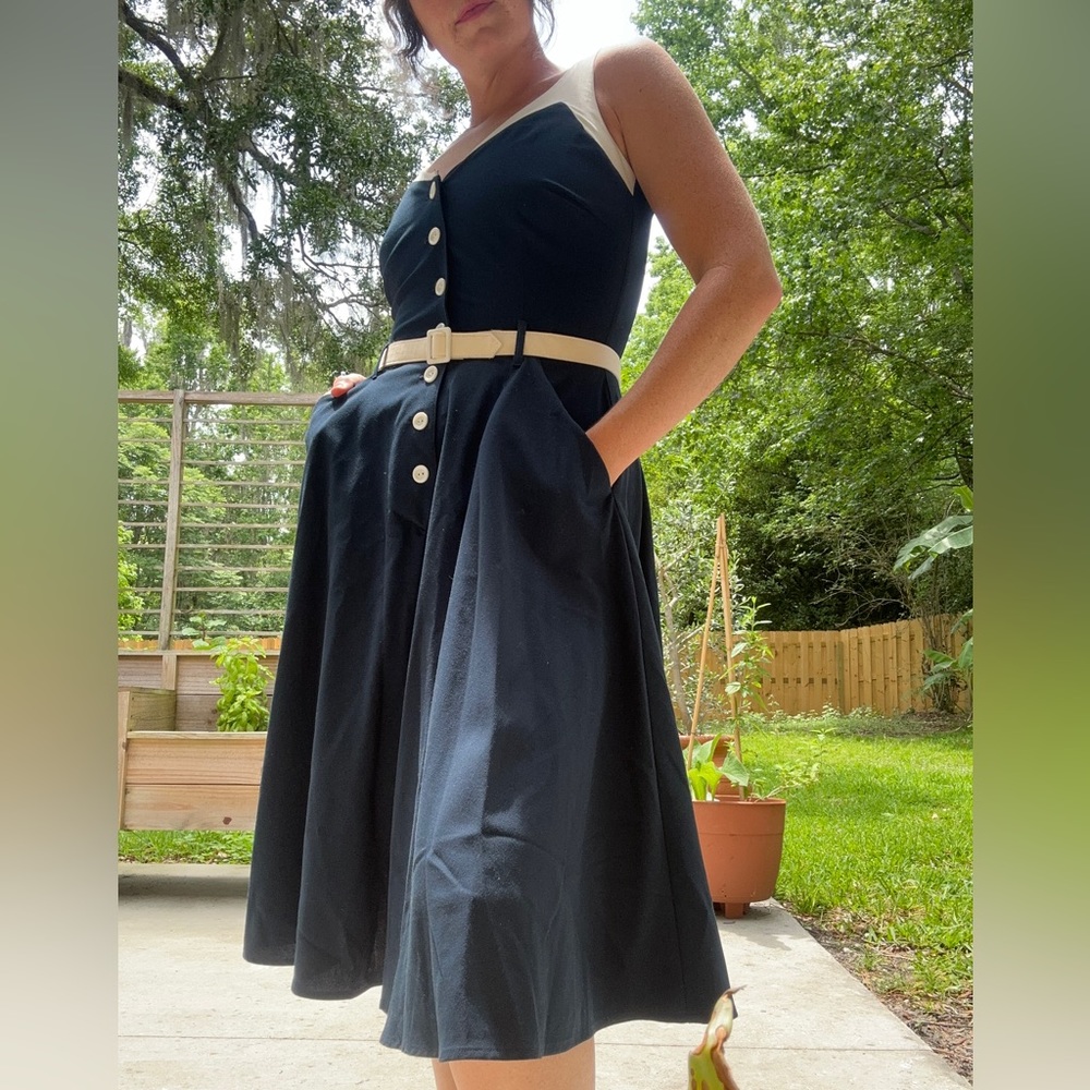Vintage Blue Dress
